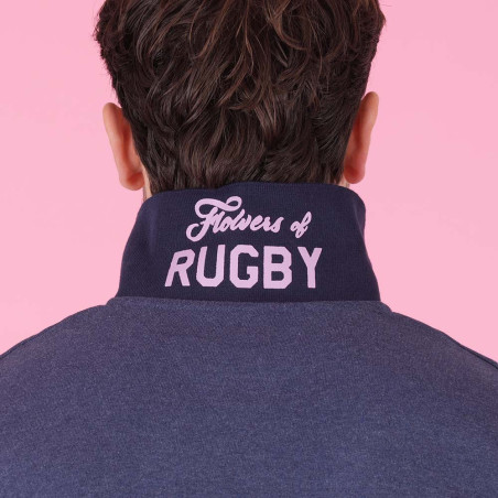 POLO MANCHES LONGUES RUCKFIELD Bleu chiné