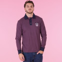 POLO MANCHES LONGUES RUCKFIELD VIOLET
