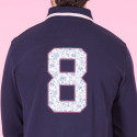 POLO MANCHES LONGUES RUCKFIELD BLEU MARINE