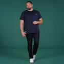 T-SHIRT MANCHES COURTES RUCKFIELD BLEU MARINE