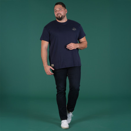 T-SHIRT MANCHES COURTES RUCKFIELD BLEU MARINE