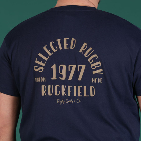 T-SHIRT MANCHES COURTES RUCKFIELD BLEU MARINE
