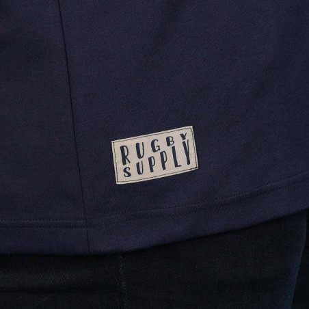 T-SHIRT MANCHES COURTES RUCKFIELD BLEU MARINE