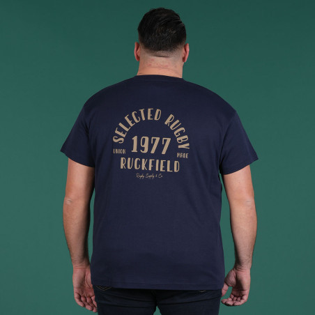 T-SHIRT MANCHES COURTES RUCKFIELD BLEU MARINE