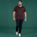 T-SHIRT MANCHES COURTES RUCKFIELD BORDEAUX
