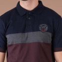 POLO MANCHES COURTES RUCKFIELD BLEU MARINE