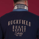 POLO MANCHES LONGUES RUCKFIELD BLEU MARINE