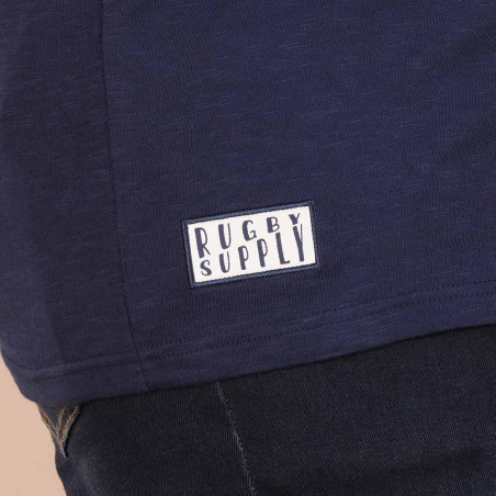 T-SHIRT MANCHES LONGUES RUCKFIELD BLEU MARINE