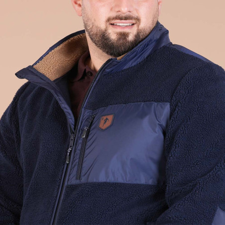 POLAIRE BI MATIERE RUCKFIELD BLEU MARINE