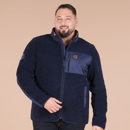 POLAIRE BI MATIERE RUCKFIELD BLEU MARINE