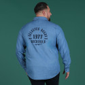 CHEMISE MANCHES LONGUES RUCKFIELD BLEU