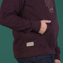 SWEAT CAPUCHE RUCKFIELD BORDEAUX