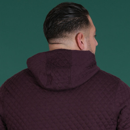 SWEAT CAPUCHE RUCKFIELD BORDEAUX