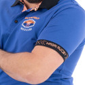 POLO MANCHES COURTES RUCKFIELD BLEU