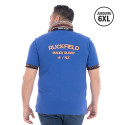 POLO MANCHES COURTES RUCKFIELD BLEU