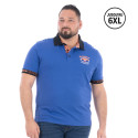 POLO MANCHES COURTES RUCKFIELD BLEU