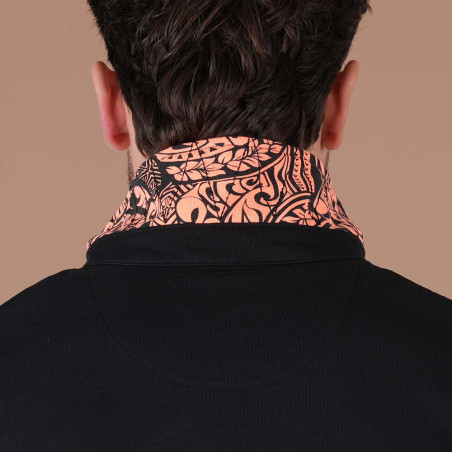 POLO MANCHES LONGUES RUCKFIELD NOIR