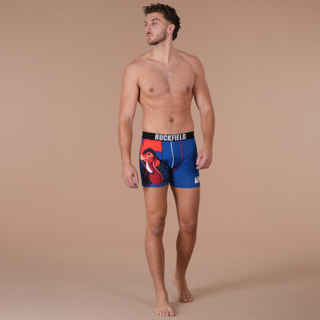 LOT DE 2 BOXERS RUCKFIELD BLEU MARINE