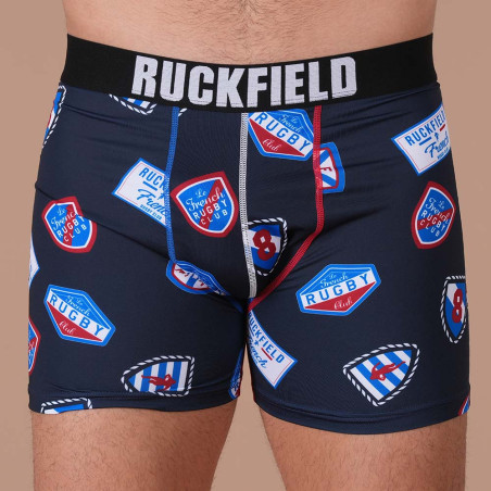 LOT DE 2 BOXERS RUCKFIELD BLEU MARINE
