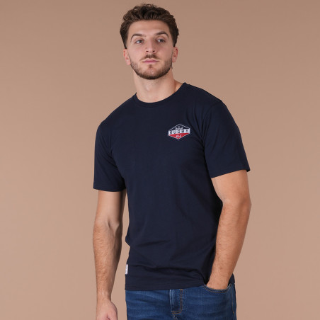 T-SHIRT MANCHES COURTES RUCKFIELD BLEU MARINE