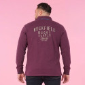 POLO MANCHES LONGUES RUCKFIELD BORDEAUX