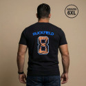 T-SHIRT MANCHES COURTES RUCKFIELD NOIR