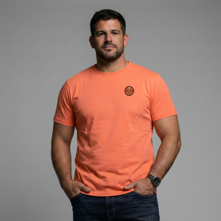 T-SHIRT MANCHES COURTES RUCKFIELD Orange vif