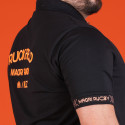 POLO MANCHES COURTES RUCKFIELD NOIR