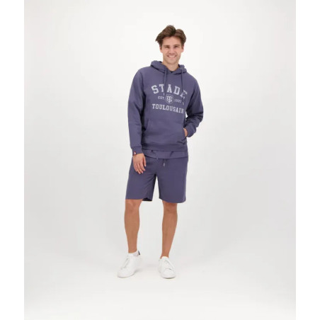 Sweat Hoodie Homme Violet Stade Toulousain