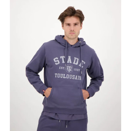 Sweat Hoodie Homme Violet Stade Toulousain