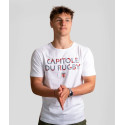 T-Shirt Capitole du Rugby Stade Toulousain Blanc