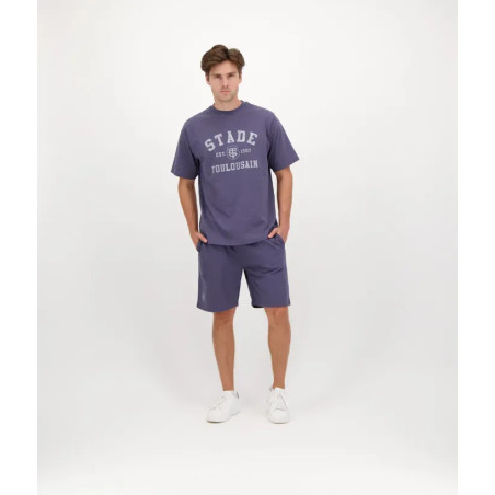T-shirt Homme Oversize Violet Stade Toulousain