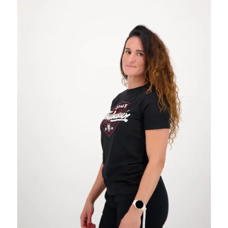 T-Shirt Femme Shield Stade Toulousain Noir