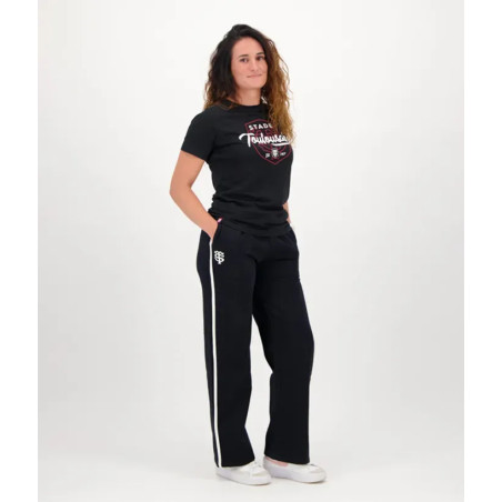 T-Shirt Femme Shield Stade Toulousain Noir