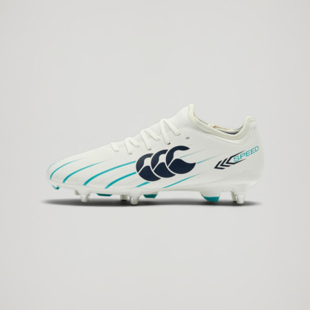Crampons Hybrides Canterbury Speed Falcon Team SG Blanc