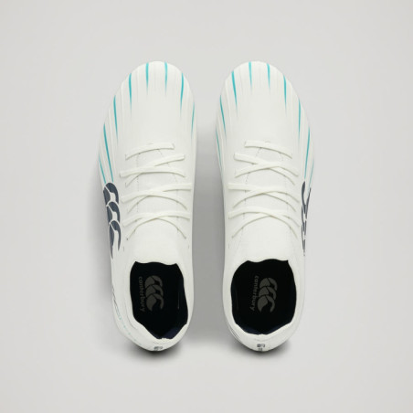 Crampons Hybrides Canterbury Speed Falcon Pro SG Blanc